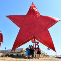 Assam Rifles erects NE's largest Christmas star in Mizoram