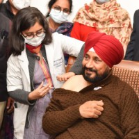 Punjab CM gets second jab, appeals for vaccination