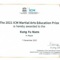 Unesco prize for Kung Fu Nuns for martial arts education