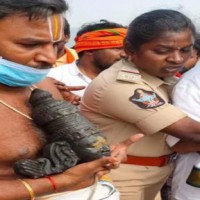 Political tension engulfs foundation stone ceremony at Andhra's Ramateertham temple