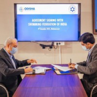 Odisha govt signs agreement with Swimming Federation of India
