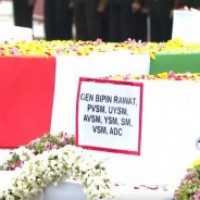 'Vande Mataram', 'Jai Hind' chants fill air as bodies reach Sulur airbase