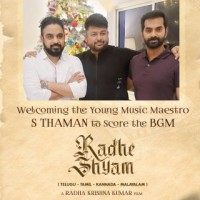 S.S. Thaman to score background music for 'Radhe Shyam' for south versions
