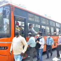 Man boards DTC bus, passes away in sleep