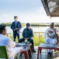 Floating land masses of Manipur's Loktak lake not found in the world: Union Minister