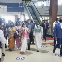 Mamata prays at Kamakhya; Trinamool celebrates KMC poll triumph in Tripura