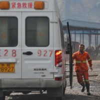 Trapped worker rescued from flooded China coal mine