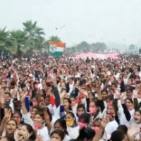 Congress 'Mahila Marathon' held in Lucknow
