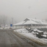 Minimum temperature above freezing point in Srinagar
