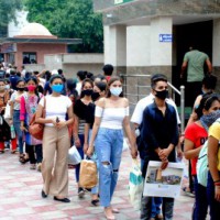 Long queues at Metro stations after new Covid-19 curbs