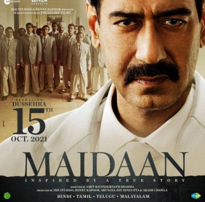 Ajay Devgn to begin final schedule of 'Maidaan' on Valentine's Day Ajay Devgn to begin final schedule of 'Maidaan' on Valentine's Day