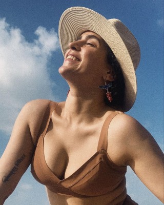Sanya Malhotra strikes a sunkissed pose in bikini Sanya Malhotra strikes a sunkissed pose in bikini