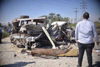 4 Sudanese killed, 46 injured in bus-truck crash in Egypt 4 Sudanese killed, 46 injured in bus-truck crash in Egypt