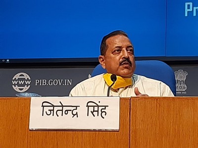 AIIMS Jammu Director meets Union minister Jitendra Singh AIIMS Jammu Director meets Union minister Jitendra Singh