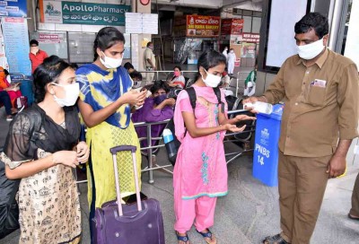 Andhra registers 96 more Covid infections, tally 8.89 lakh Andhra registers 96 more Covid infections, tally 8.89 lakh