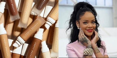 Jharkhand locals protest in Delhi against Rihanna's beauty brand Jharkhand locals protest in Delhi against Rihanna's beauty brand