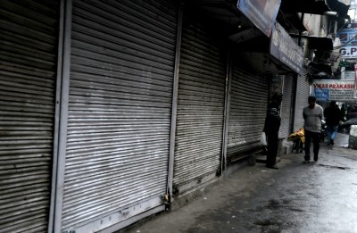 Negligible response to Bharat Bandh call in UP Negligible response to Bharat Bandh call in UP