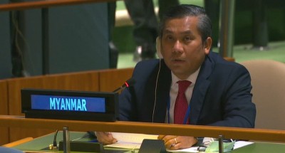 Myanmar envoy to UN sacked after anti-army speech Myanmar envoy to UN sacked after anti-army speech