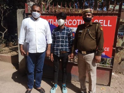 Drug peddler held with heroin worth 25 lakhs Drug peddler held with heroin worth 25 lakhs