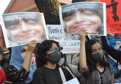 Activists demand immediate release of Disha Ravi Activists demand immediate release of Disha Ravi