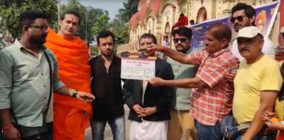 Mega serial 'The Great Monk Swami Vivekananda' inaugurated at Dakshineswar Temple Mega serial 'The Great Monk Swami Vivekananda' inaugurated at Dakshineswar Temple