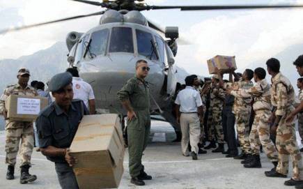 Rescue work gathers pace in disaster-hit Uttarakhand Rescue work gathers pace in disaster-hit Uttarakhand