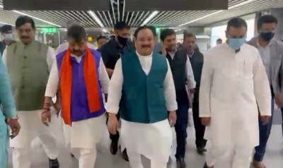 During Bengal trip, Nadda to address intellectuals, lunch with jute mill worker During Bengal trip, Nadda to address intellectuals, lunch with jute mill worker