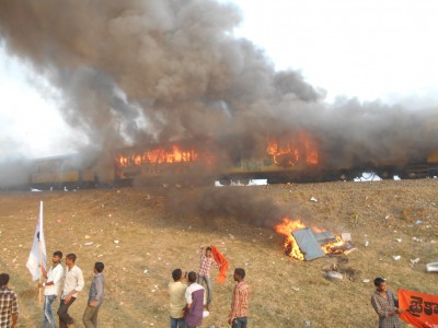 Kapu reservation leaders summoned for burning train Kapu reservation leaders summoned for burning train