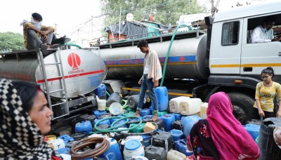 AAP promises 24x7 water supply soon in Delhi AAP promises 24x7 water supply soon in Delhi