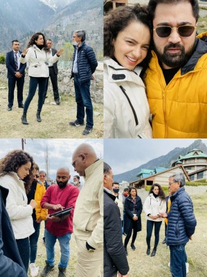 Kangana Ranaut opens cafe and restaurant in Manali Kangana Ranaut opens cafe and restaurant in Manali
