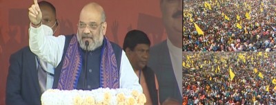 Why 'Jai Shri Ram' slogan is insult for Mamata: Amit Shah Why 'Jai Shri Ram' slogan is insult for Mamata: Amit Shah