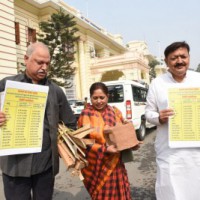 Bihar: Fuel price hike storms Budget session on Day 1
