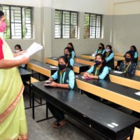 Regular classes for grades 6 to 8 across most Karnataka areas