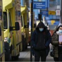 UK records another 9,834 Covid cases, 215 deaths
