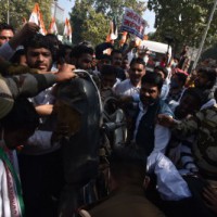 IYC activists protest fuel hike, seek resignation of Petroleum Minister