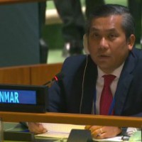 Myanmar envoy to UN sacked after anti-army speech