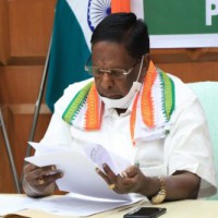 Puducherry CM resigns as Cong-led govt falls ahead of floor test