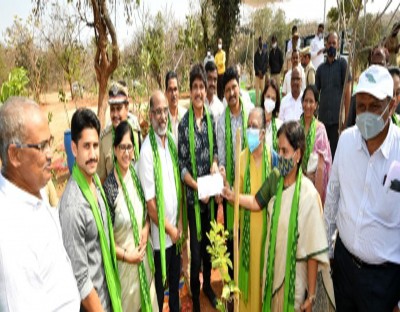 Nagarjuna adopts 1,080 acres of forest land near Hyderabad Nagarjuna adopts 1,080 acres of forest land near Hyderabad