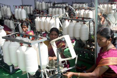 'Indian textile exports likely to breach $100 bn mark in next 5 yrs' 'Indian textile exports likely to breach $100 bn mark in next 5 yrs'