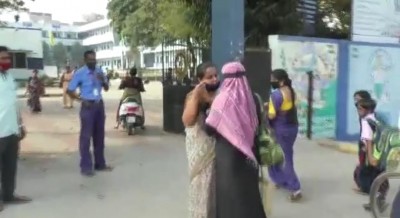 Classes reopen in K'taka amid tension; HC to resume hijab row hearing today Classes reopen in K'taka amid tension; HC to resume hijab row hearing today