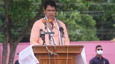 Two more dissident Tripura BJP MLAs quit, likely to join Congress Two more dissident Tripura BJP MLAs quit, likely to join Congress