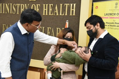 India launches National Polio Immunization Drive to sustain polio-free status