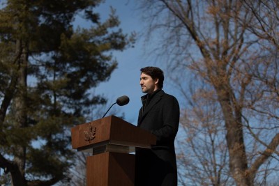 Canadian PM tests Covid positive Canadian PM tests Covid positive