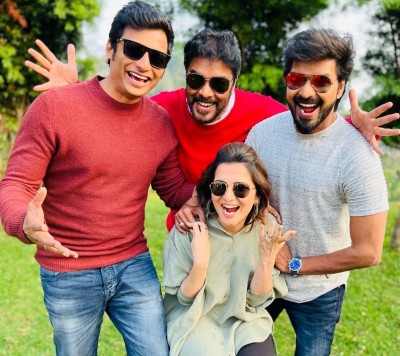 Actress DD joins the sets of director Sundar C's family entertainer Actress DD joins the sets of director Sundar C's family entertainer