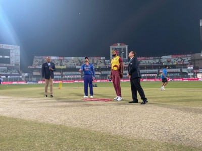 3rd T20I: West Indies win toss, opt to bowl against India; Avesh Khan makes debut 3rd T20I: West Indies win toss, opt to bowl against India; Avesh Khan makes debut