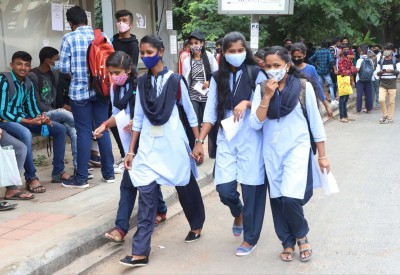 Harsha murder case: Schools, colleges reopen in K'taka district amid prohibitory orders Harsha murder case: Schools, colleges reopen in K'taka district amid prohibitory orders