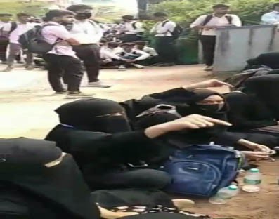 K'taka hijab row: Muslim students vow to fight until victory K'taka hijab row: Muslim students vow to fight until victory