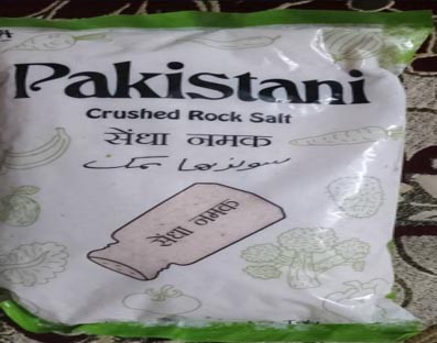 Indians and Pakistanis debate over Pakistani rock salt Indians and Pakistanis debate over Pakistani rock salt