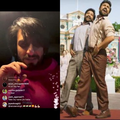 Ranveer Singh shares his excitement and love for 'Naatu Naatu' song from 'RRR' Ranveer Singh shares his excitement and love for 'Naatu Naatu' song from 'RRR'