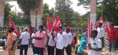 Retrenched HM workers in TN to go on hunger strike from Monday Retrenched HM workers in TN to go on hunger strike from Monday
